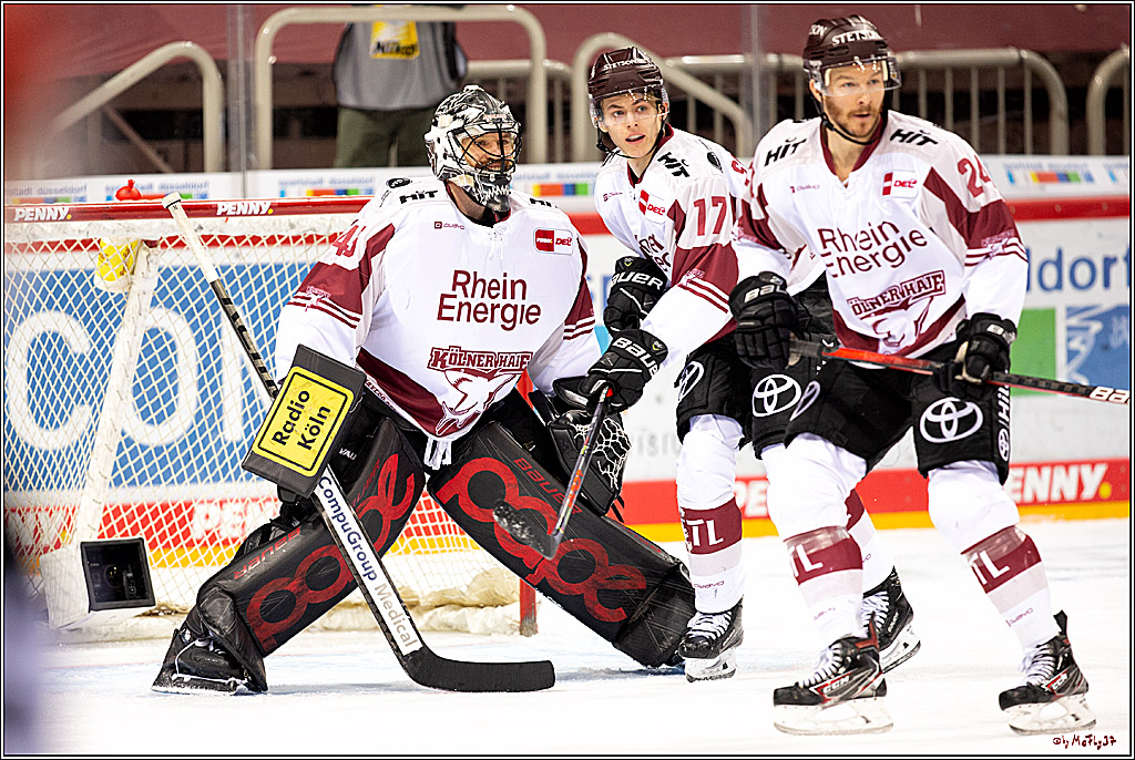 PENNY DEL;  Duesseldorfer EG - Koelner Haie; Duesseldorf, 21.02.2021